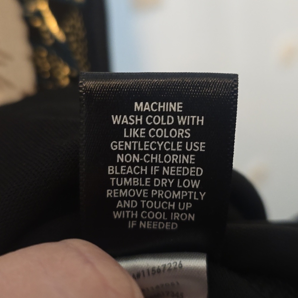 Torrid Black Floral Women's Dress Size 10 - Picture 10 of 10